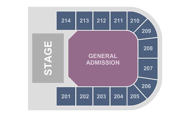 The Seating at Packard Music Hall